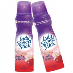 Дезодорант-антиперспирант, Lady Speed Stick (Леди Спид стик) 150 мл Фреш Эссенс цветок вишни