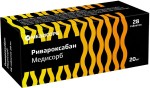 Ривароксабан Медисорб, таблетки покрытые оболочкой пленочной 20 мг 28 шт