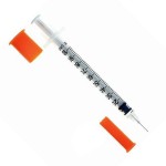 Шприц инсулиновый, 1 мл р. 0.30ммх8мм 30G 1 шт арт. 4036534253182 u-100 трехкомпонентный с интегрированной иглой